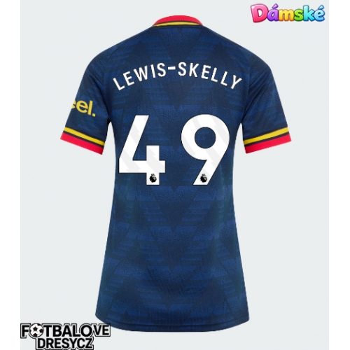 Arsenal Myles Lewis-Skelly #49 Dámské Venkovní Dres 2026-27 Krátký Rukáv Arsenal Myles Lewis-Skelly #49 Dámské Venkovní Dres 2026-27 Krátký Rukáv